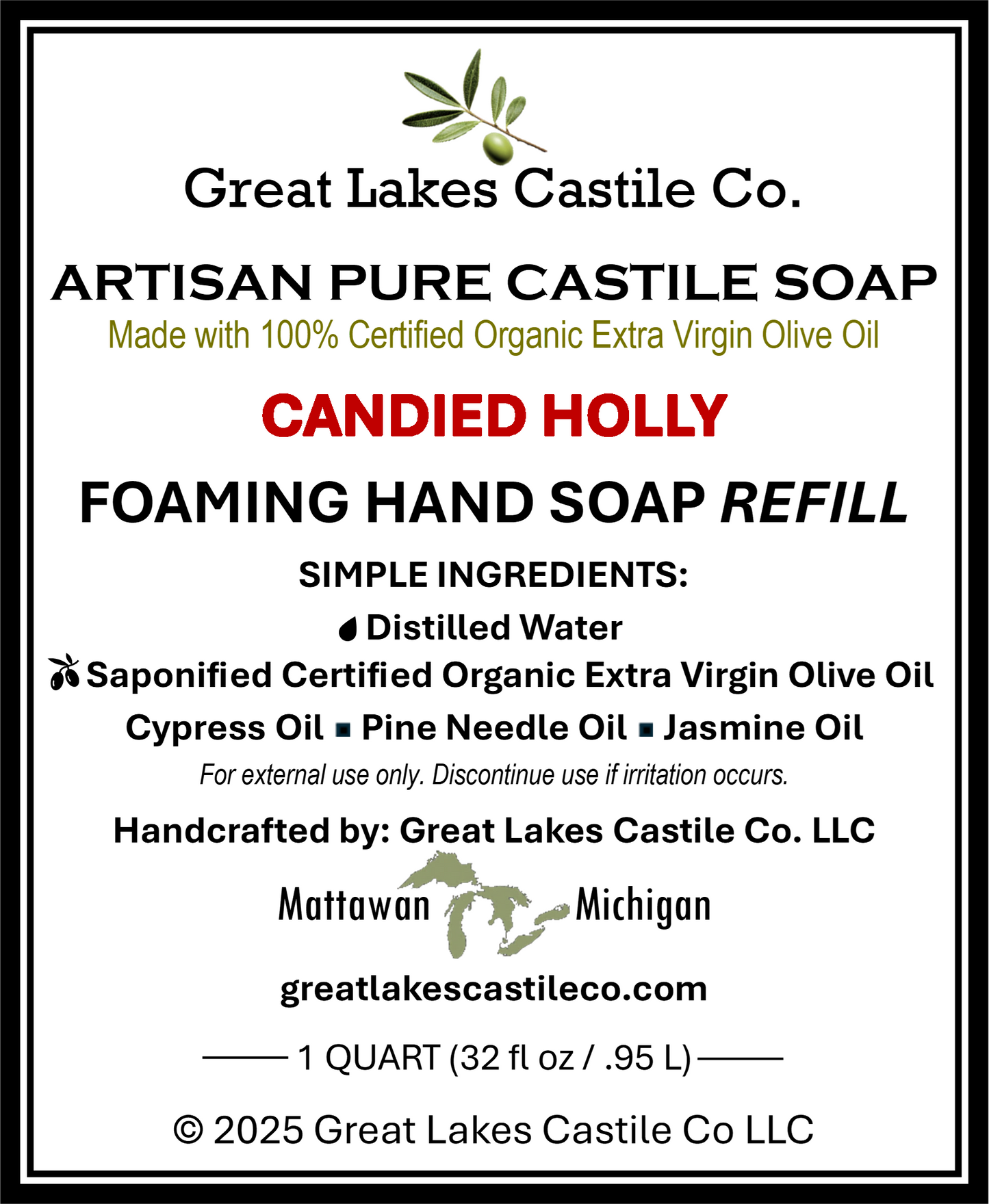 FOAMING HAND SOAP REFILL