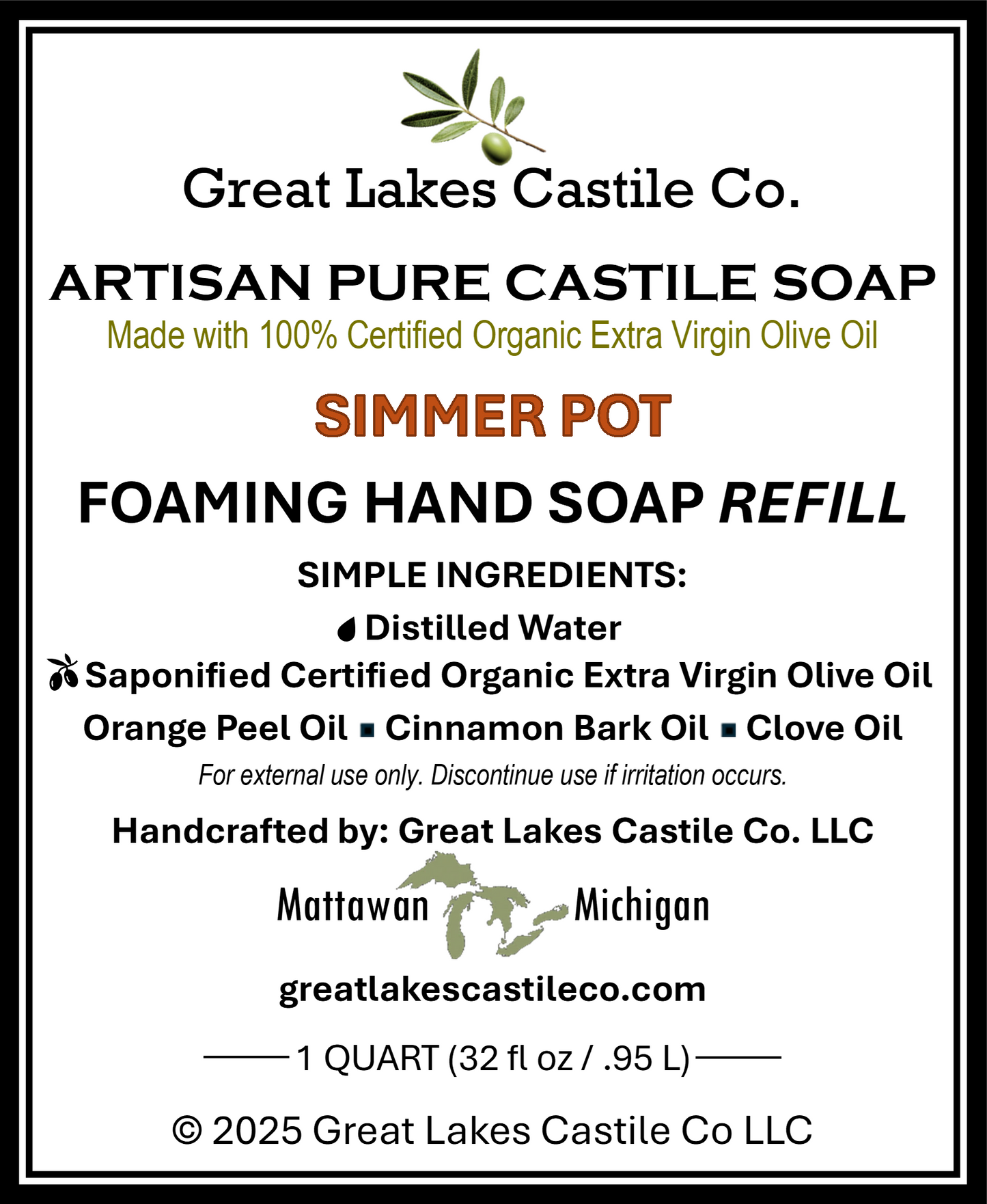 FOAMING HAND SOAP REFILL